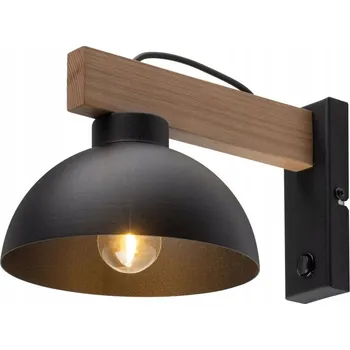 Nástěnné svítidlo Nástěnné svítidlo černé kovové OSLO 4961 TK Lighting