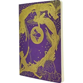 Sešit Paperblanks Sešit A4, nelinkovaný - VIOLET FAIRY p990034