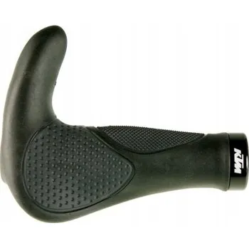 grip GRIPY ŘIDÍTEK KTM ČERNÉ 140mm ERGONOMICKÉ S ROHY