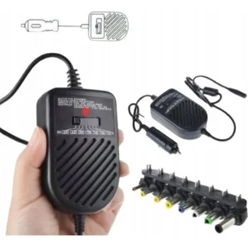 NAPÁJECÍ ZDROJ DO AUTA TIR 12/24V DO 80W KONCOVKY REGULOVATELNÉ NAPĚTÍ