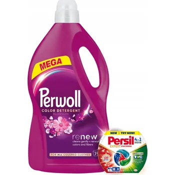 Prací prostředek Perwoll Renew Blossom Prací prostředek 3,75l 75 praní +