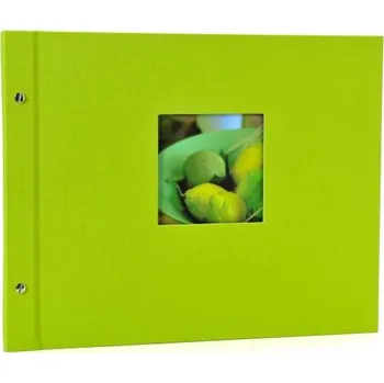 Fotoalbum Šroubkové album klasik 30x25cm Goldbuch 26889 BELLA VISTA sv.zelené 6404958