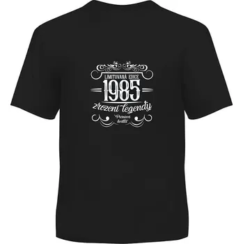 Pánská móda Albi Humorné tričko - 1985 zrození legendy, velikost L d490015