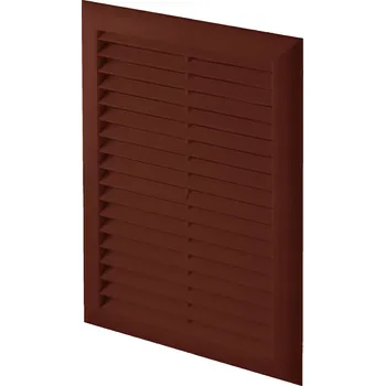 Větrací mřížka Ventilační mřížka s žaluzií Awenta hnědá