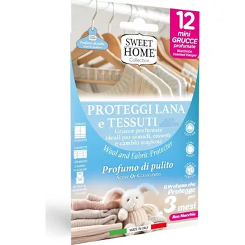 Drogerie Sweet Home Vonné karty proti molům 12ks - VŮNĚ ČISTOTY s270007