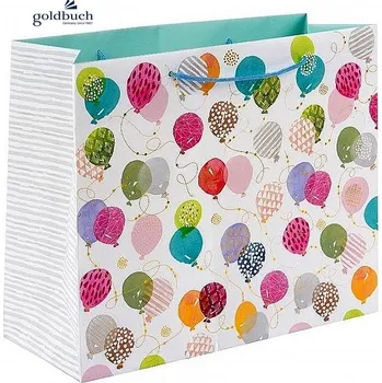 Dárková taška Dárková taška L 46419 Goldbuch HAPPY BALLOONS, 33 x 27 x 13 cm 7860143