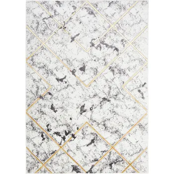Koberec Koberec SHINE 140x200 Neobvyklý ZLATÝ moderní v8