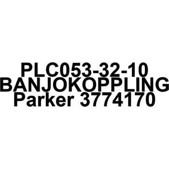 PLC053-32-10 BANJOKOPPLING Parker 3774170
