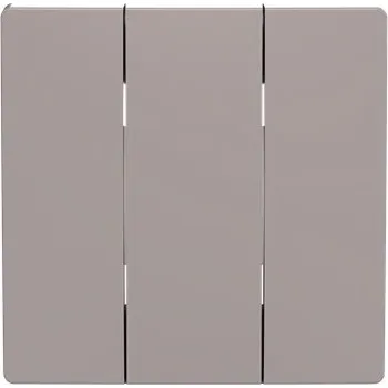 vypínač ABB Zoni Kryt spínače trojnásobného greige 3559T-A00666 244