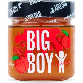 Fitness strava Big Boy Džem 220 g meruňka