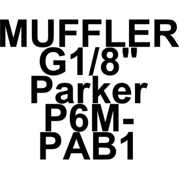 MUFFLER G1/8" Parker P6M-PAB1
