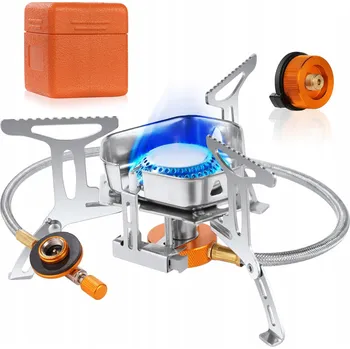 Outdoor vaření ADIWO Plynový vařič 3500W Přenosný pro kempování