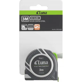 metr Svinovací metr LPL Push Lock 3 m Luna, třída přesnosti I
