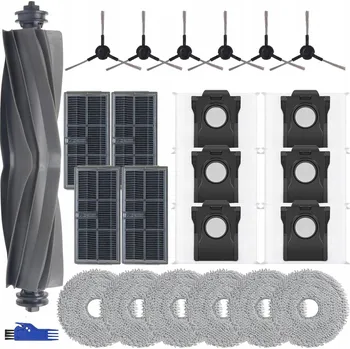 Robotický vysavač SADA KARTÁČŮ FILTRŮ SÁČKŮ MOP PRO DREAME X40 ULTRA Complete L40