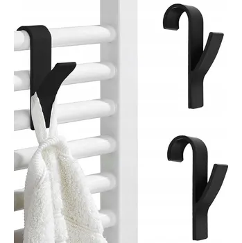 Věšák Háček bez vrtání Verk Group černý