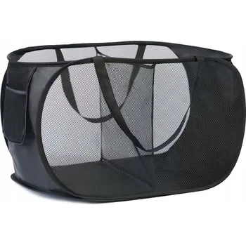 Koš na prádlo KIAYOO Skládací koš na prádlo se dvěma přihrádkami do koupelny i na cesty