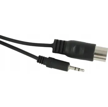 Audio kabel Kabel DIN 5-pin konektor - Mini Jack 3.5mm Stereo konektor - 2.5m