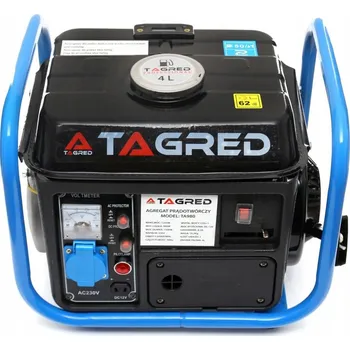 Elektrocentrála Přenosná elektrocentrála jednofázová Tagred 1250 W benzínová