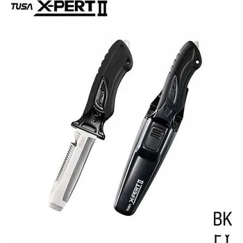 Kuchyňský nůž Potápěčský Nůž TUSA X-PERT II FK-920 s tupou špičkou, černý