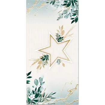 Vánoční dekorace Ditipo Vánoční kapsa na peníze - HVĚZDA v220038