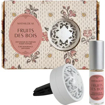 Vůně do auta Mathilde M. - FRUITS DES BOIS, clip a vůně do auta m890011