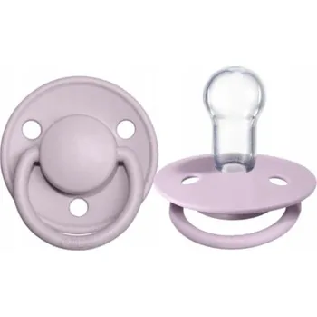 dudlíky BIBS DE LUX - Silikonový dudlík, 0 - 36 m, lila
