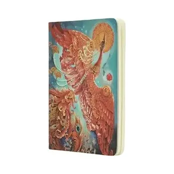 Sešit Paperblanks Sešit A6, tečkovaný - PTÁCI ŠTĚSTÍ Firebird p990019