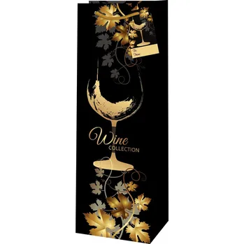 Dárková taška Alvarak Dárková taška na láhev TB - 22351, vinná 7970043