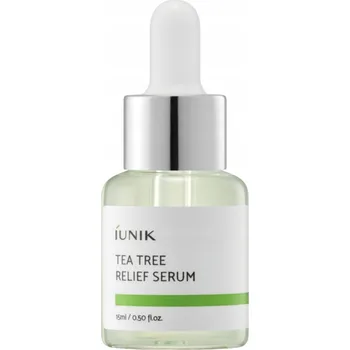 Pleťové sérum IUNIK Tea Tree Serum mini 15 ml - zklidňující sérum, mini verze