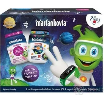STADA Marťánci GUMMY s Bezou černou 50 ks + Emojis 50 ks + Martahodinky,