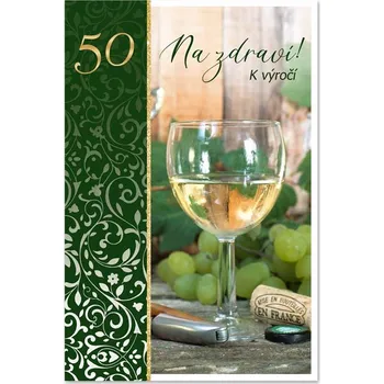 Ditipo Blahopřání - K VÝROČÍ 50tiny (Na zdraví) 6890568