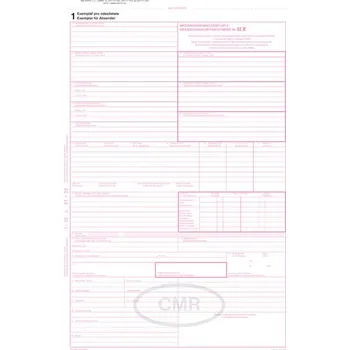 Tiskopis Optys 1197 CMR 5 listů NCR A4, samopropisující