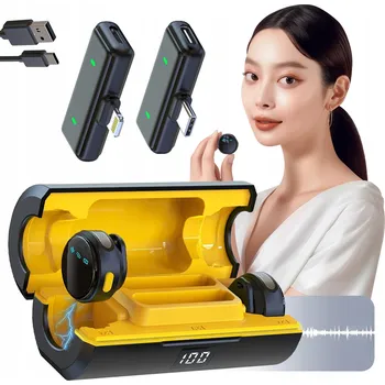 Mikrofon Klipový mikrofon NCRealher Bezdrátový mikrofon