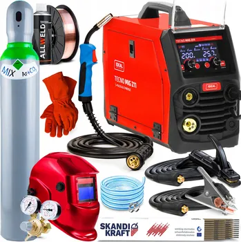 Svářečka Svářečka MIGOMAT IDEAL TECNO MIG 211 S-PULSE HLINÍK SYNERGIE 200A 230V
