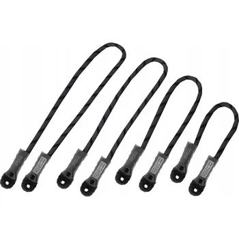 smyčka Průmyslová smyce Rock Empire Lanyard I RE-CLI.012-120 černá 120 cm