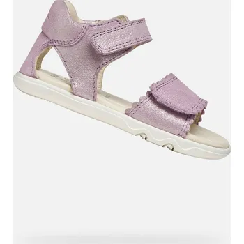 Dívčí tenisky Geox Dívčí Růžové dívčí barefoot sandály Geox Sandal Steppieup Růžová 24 (2984685)