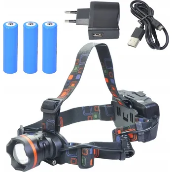 Čelovka Tiross 800 lm LED