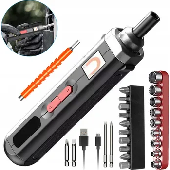 Šroubovák 28 v 1 Aku šroubovák s 2000mAh baterií