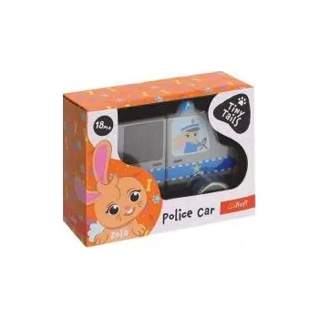 Dřevěná hračka Trefl Magnetické Stavebnice Dřevěná Hračka Policejní miniaturní ocasy, magnetické vozidlo 61814 TREFL 2