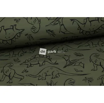 Zimní softshell 10/3 - Dinosauři - II. jakost - 1 ks - 0,50 m