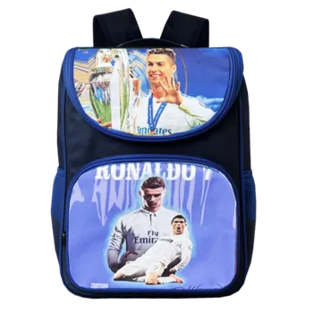 Dětský batoh Numberoplus Premium dětský fotbalový batoh Real Madrid FC - Cristiano Ronaldo CR7