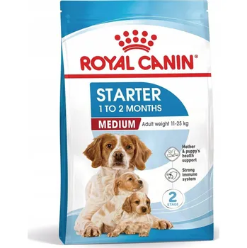 Krmivo pro psa Royal Canin Medium Starter Mother & Babydog 4 kg Suché krmivo pro březí a kojící feny středních plemen