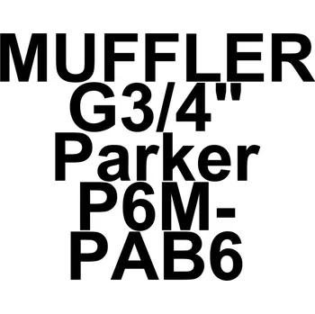 MUFFLER G3/4" Parker P6M-PAB6