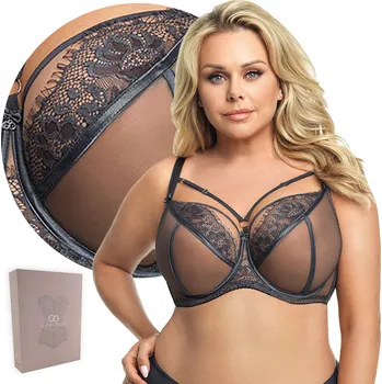 Dámské oblečení Podprsenka soft GORSENIA K496 PARADISE šedá 70K