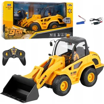 autíčko Rypadlo-nakladač – Buldozer HUINA 1:24 Dálkově ovládaný