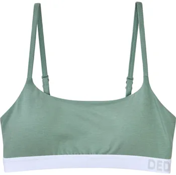 Podprsenka Šalvějově zelená dámská podprsenka s modalem