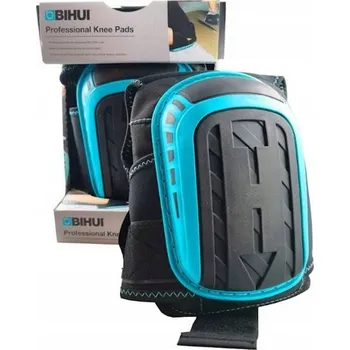 Chránič kolene BIHUI TKPT ochranné nákoleníky gumové se silikonovou vložkou TPR