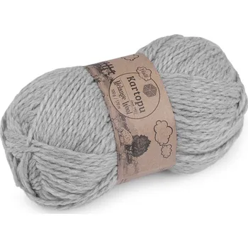 Příze Pletací příze Melange Wool 100 g