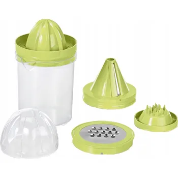 Lis na citrusy ERNESTO ZAŘÍZENÍ 4v1 ODŠŤAVŇOVAČ STRUKAČ KRAJEČ S NÁDOBOU