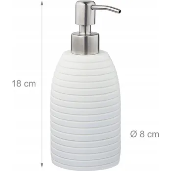 Dávkovač mýdla Dávkovač mýdla na ruce Relaxdays 300 ml bílý